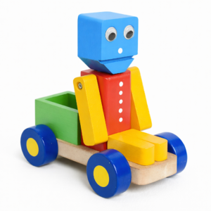 Brinquedo decorativo madeira