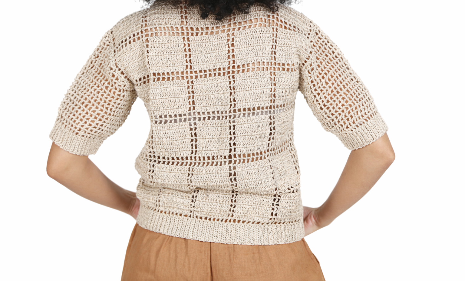 Blusa de crochê - Imagem 3