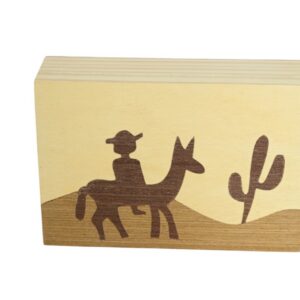 Porta jóia em madeira