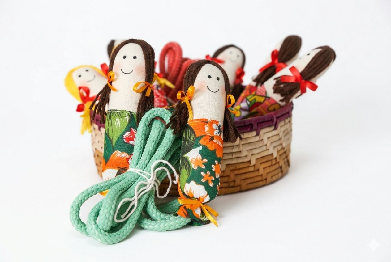 Pula corda tecido - Imagem 2